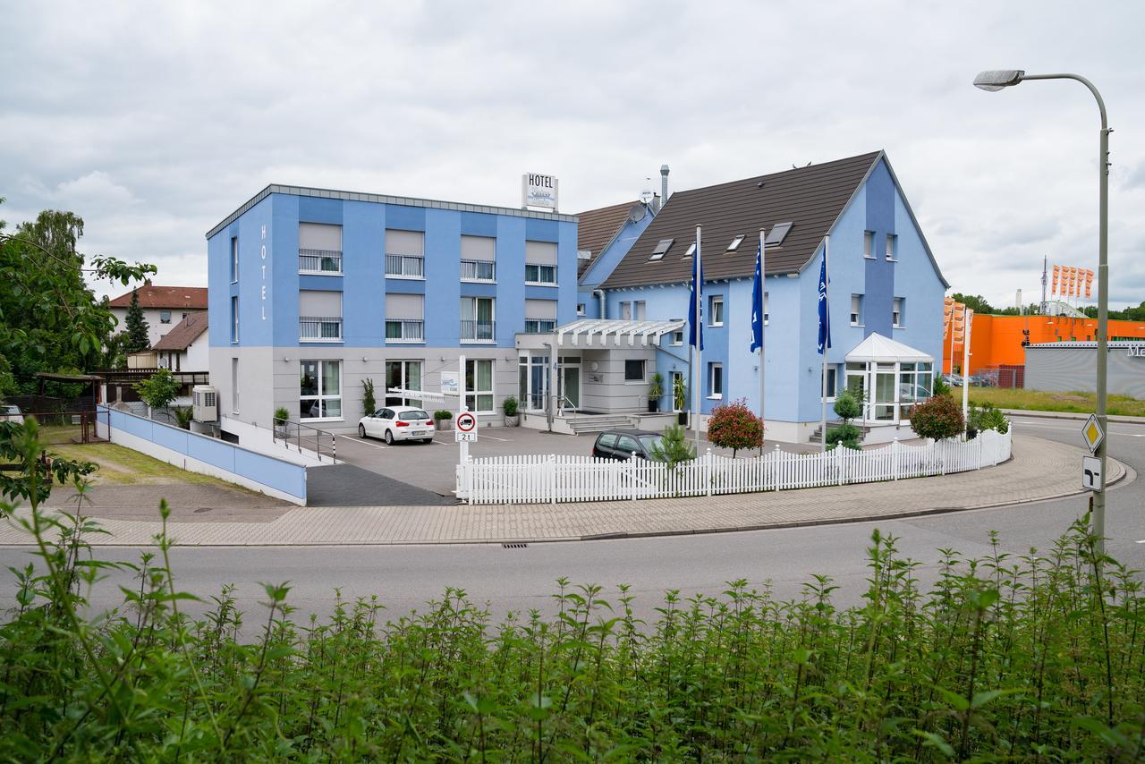 Hotel Restaurant Vater Rhein Woerth am Rhein Eksteriør billede